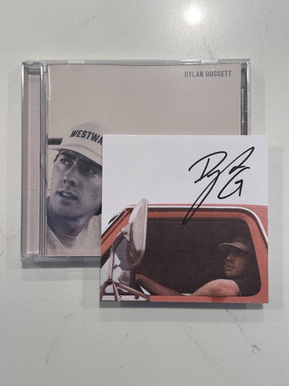 Dylan Gossett Autographed Signed CD Westward #4